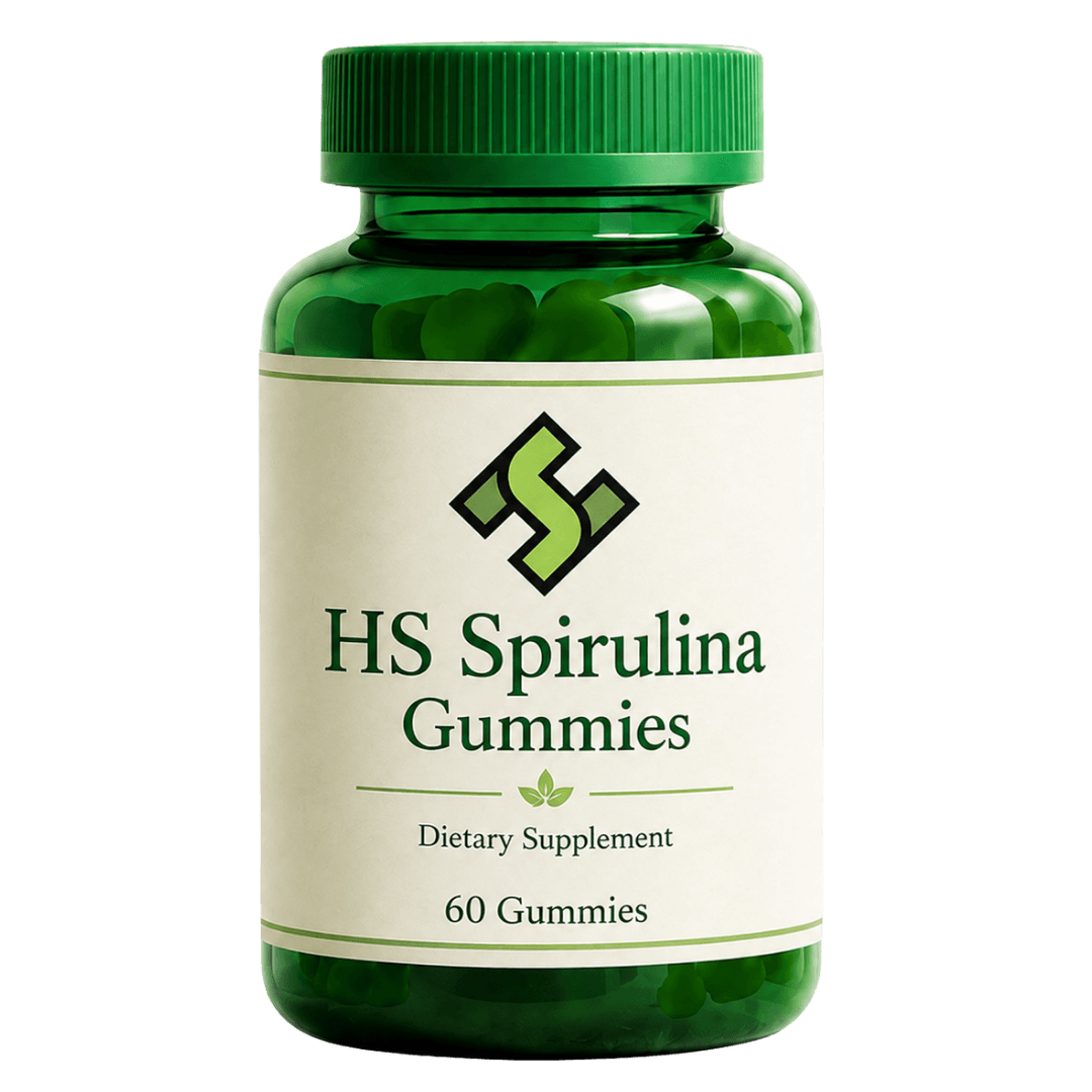 HS Spirulina Gummies bottle